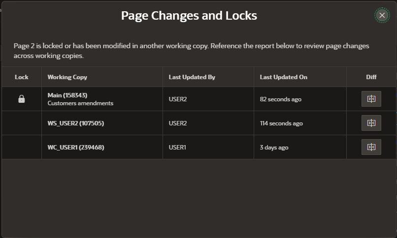 APEX 24.1 - Improvements to Working Copies