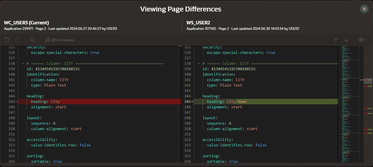 APEX 24.1 - Improvements to Working Copies image 3