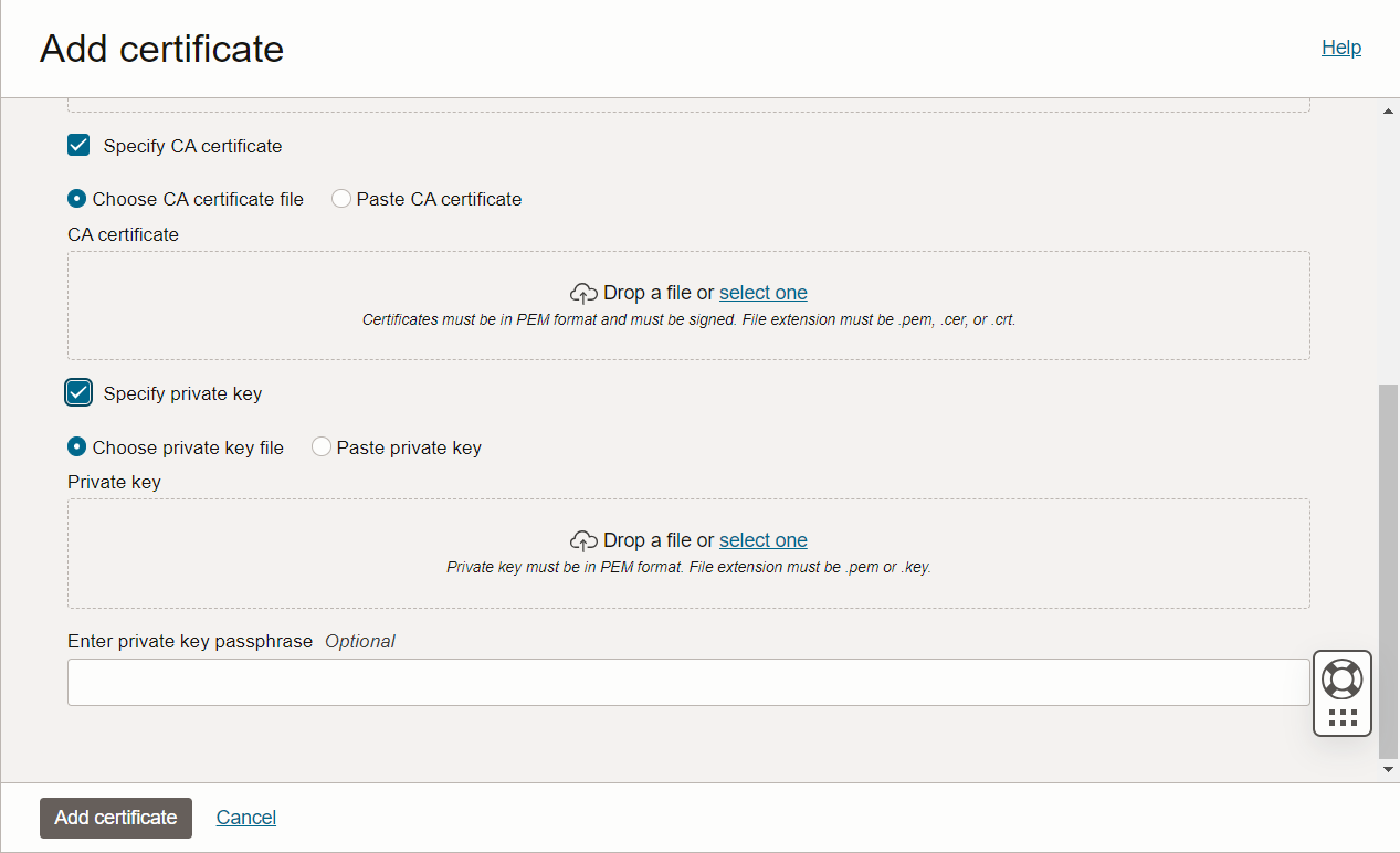 Implementing & Managing Certificates for APEX in OCI