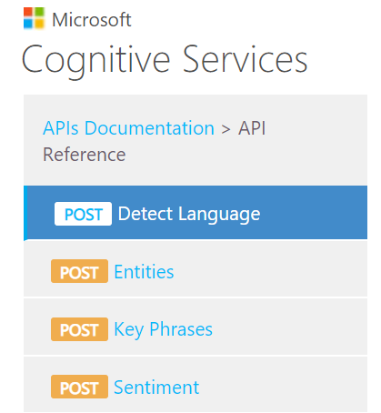 Azure Text Analytics AI