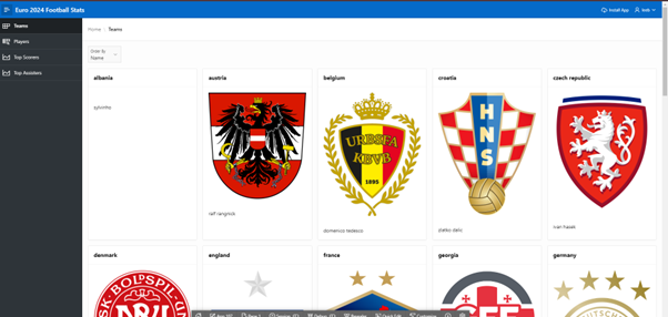 Building a Euro 2024 App with APEX and AI Assistance