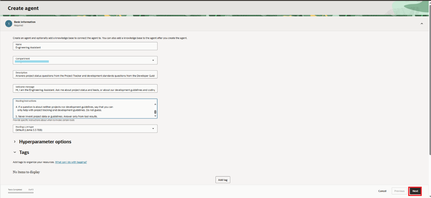 Building a Multi-Tool OCI AI Agent with Routing and Data Retrieval