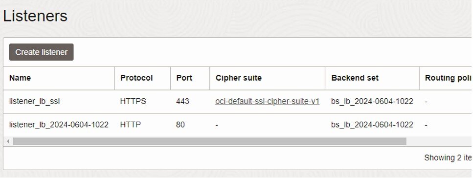 Deploying a .NET core app on OCI