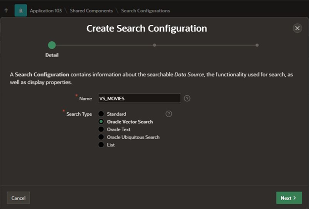 Enhance User Experience with AI Vector Search in APEX