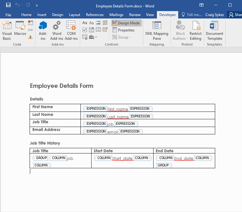 Generating PDF and Word Documents from an APEX application