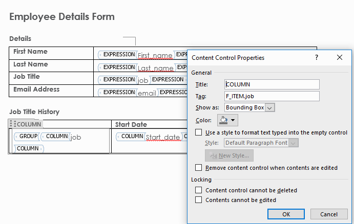 Generating PDF and Word Documents from an APEX application