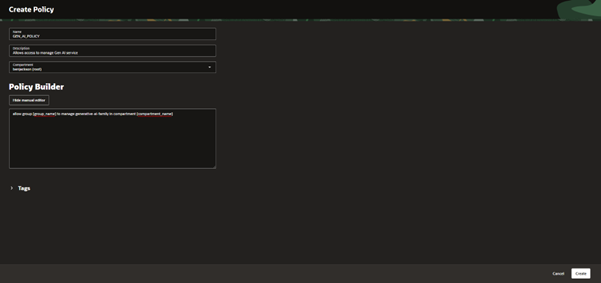 Integrating OCI Generative AI within your Oracle APEX Reporting