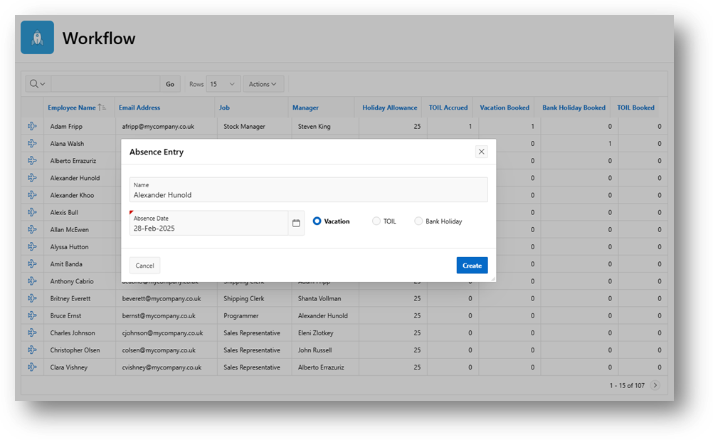 Invoking Workflows within Workflows – APEX 24.2 