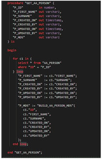 Methods on Tables and Beyond – Auto-generation of code for APEX Applications