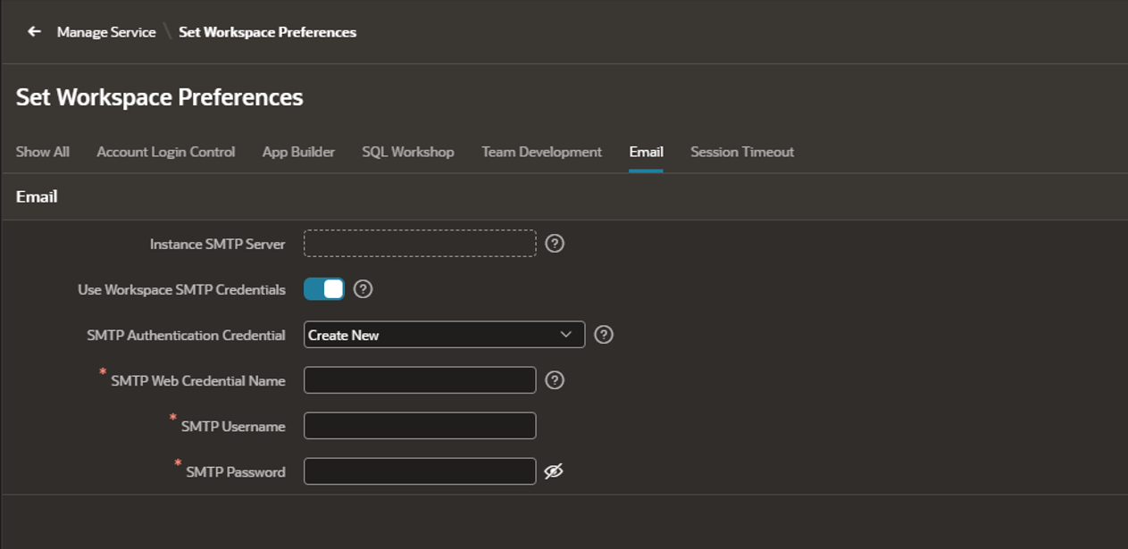 Oracle APEX 26.1 App Platform Changes