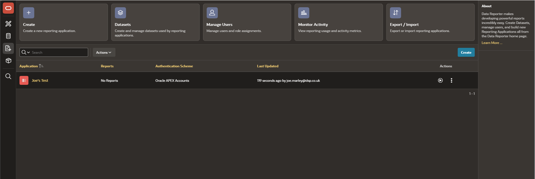 Oracle APEX 26.1 App Platform Changes