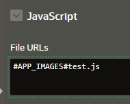 Oracle APEX JavaScript file URLs