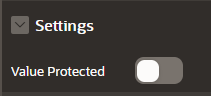 Oracle APEX settings