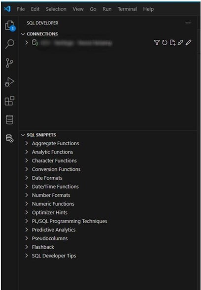 Oracle APEX v SQL Developer for VS Code