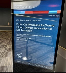 Oracle CloudWorld Tour London 2025 An Intern’s Perspective Image 6