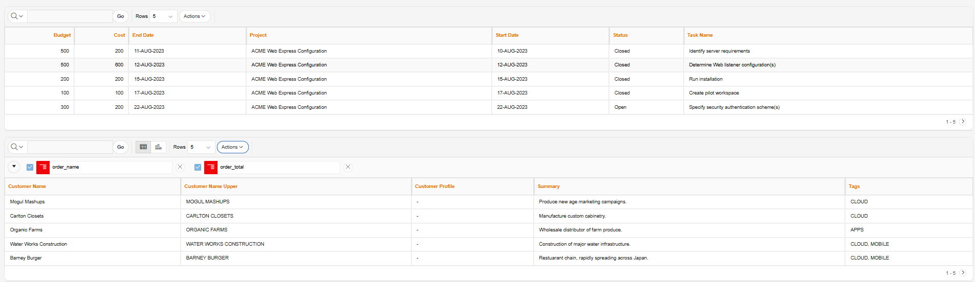 Quick document generation tools for Oracle APEX using APEX Office Print