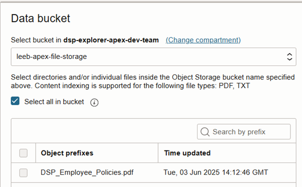Supercharging Oracle APEX with RAG Building an Intelligent HR Self-Service Portal