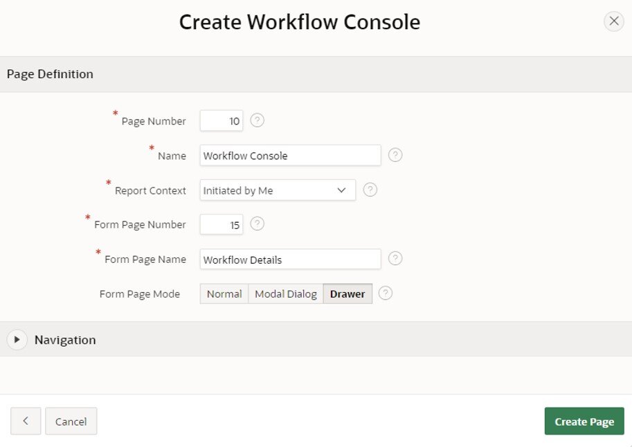 Using APEX Workflows