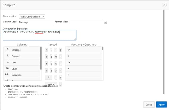 create a compute column