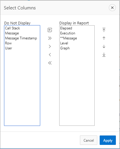 select columns