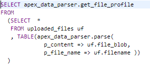 GET_FILE_PROFILE function