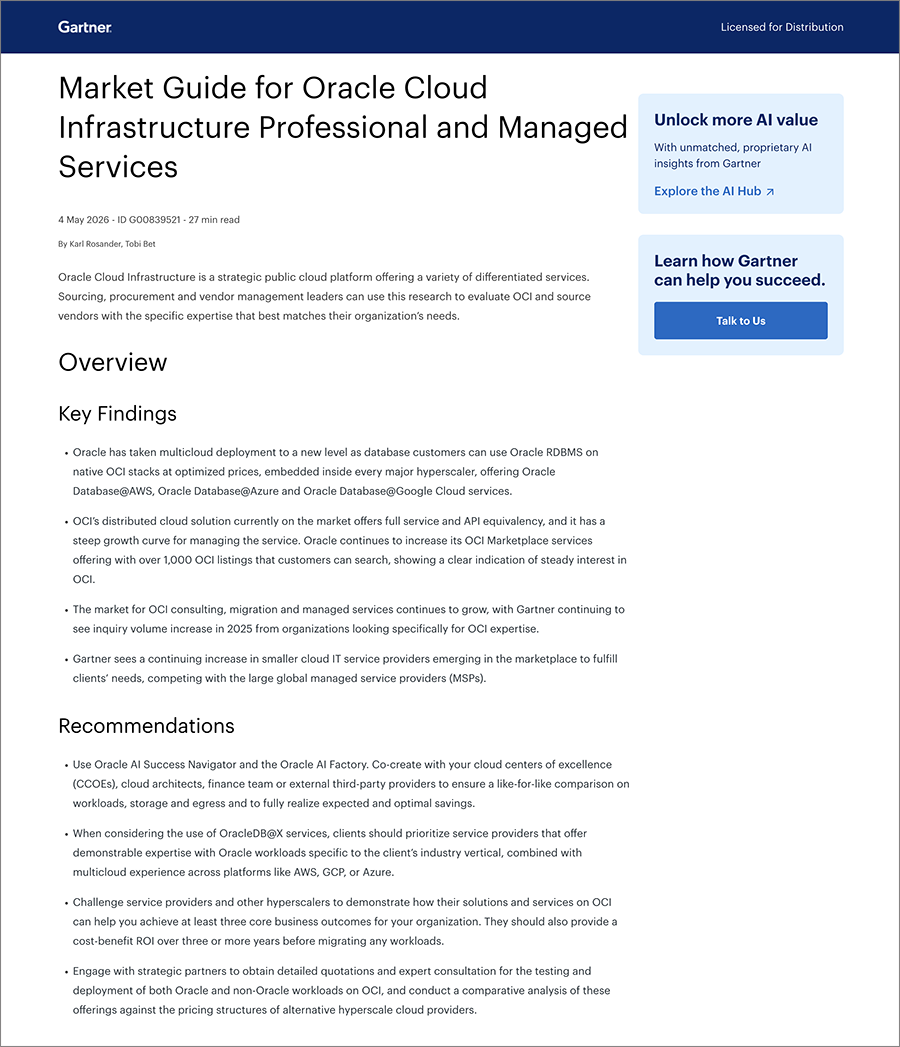 Gartner Market Guide 