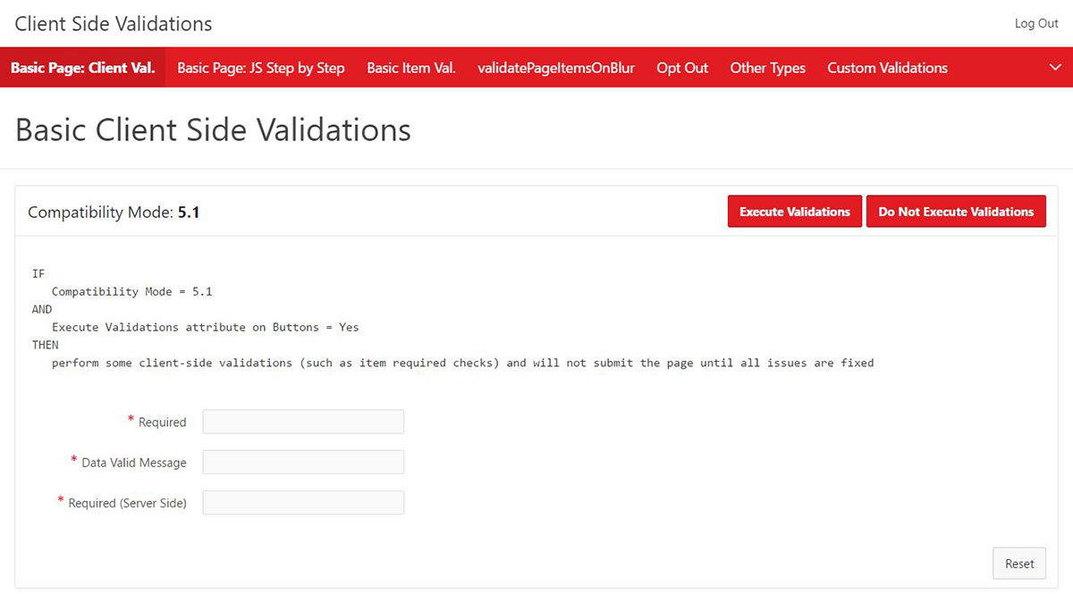 Client Side Validations